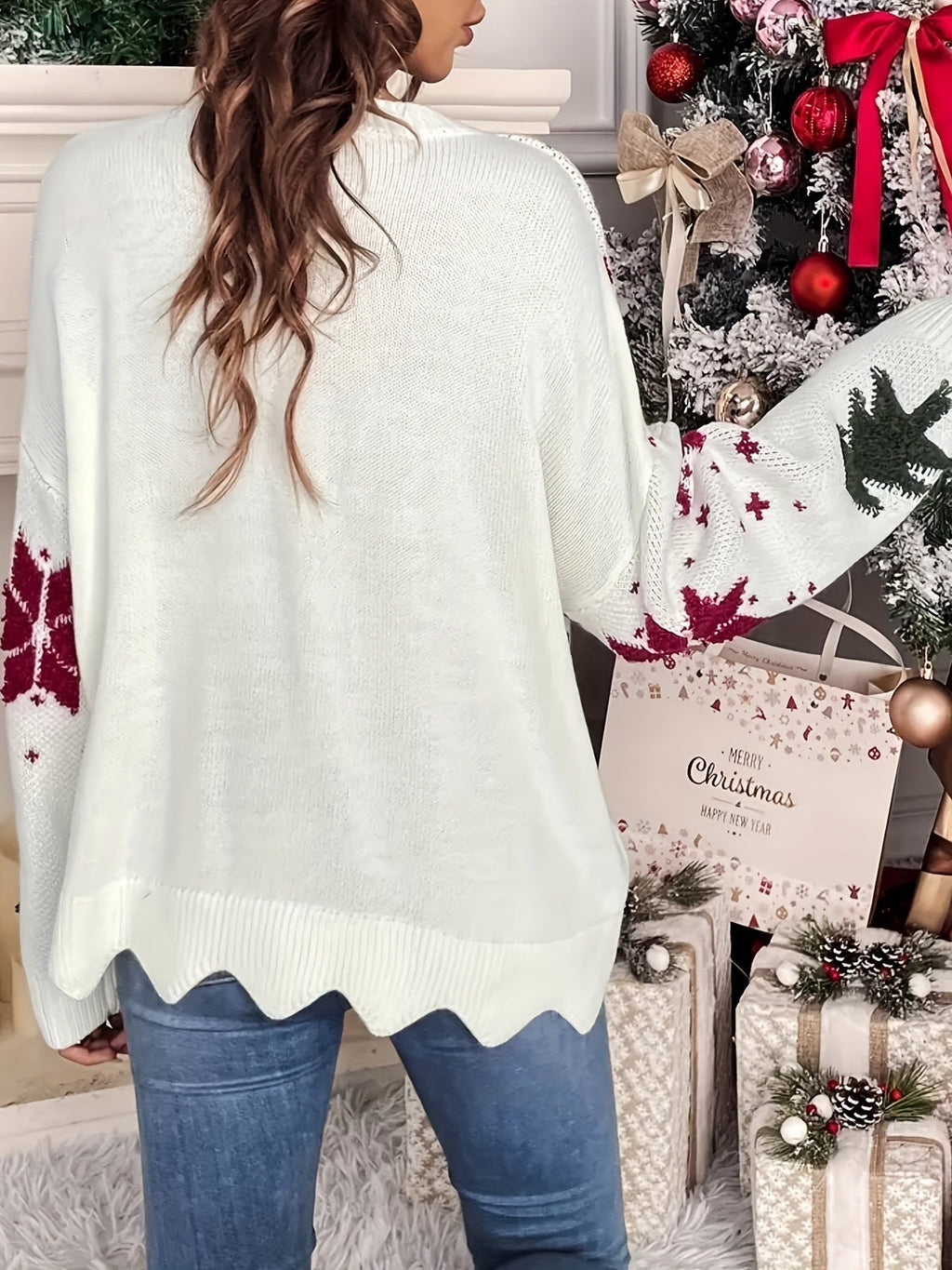 Fiona | Women Holiday Knit Christmas Sweater