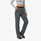 Women's Lined Hiking Pants – Warm Outdoor Trousers for Cold Weather Walks
