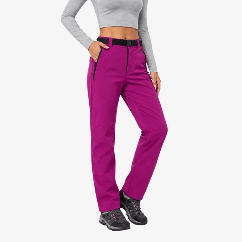 Women's Lined Hiking Pants – Warm Outdoor Trousers for Cold Weather Walks